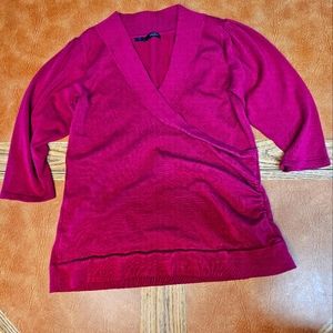 Maurices Maroon Dress Top